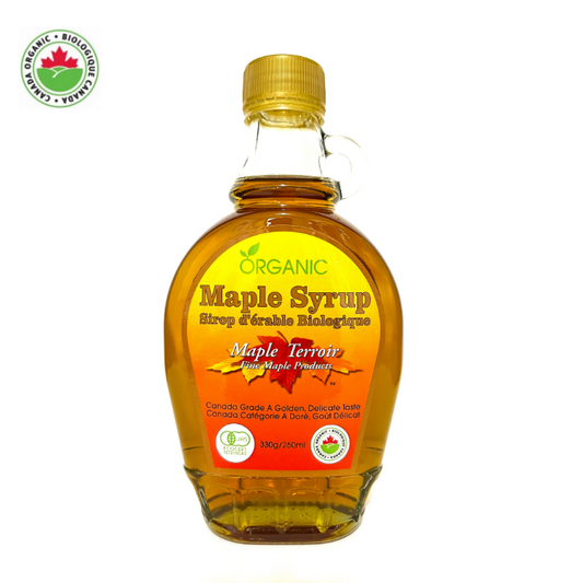 Organic Pure Maple Syrup Jar 250ml
