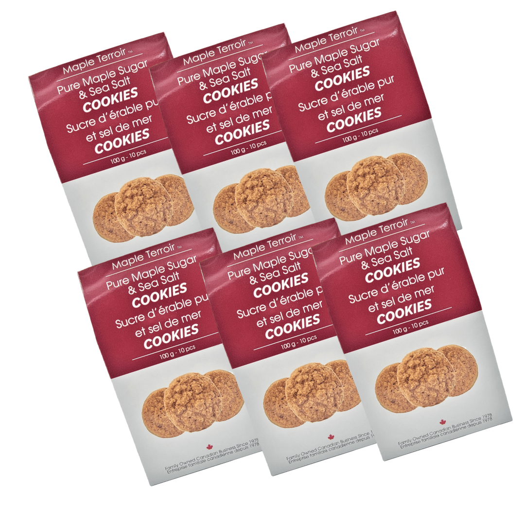 Maple Sugar & Sea Salt Cookies