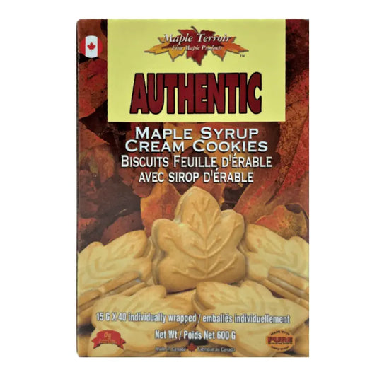 authentic maple syrup cream cookies 600g
