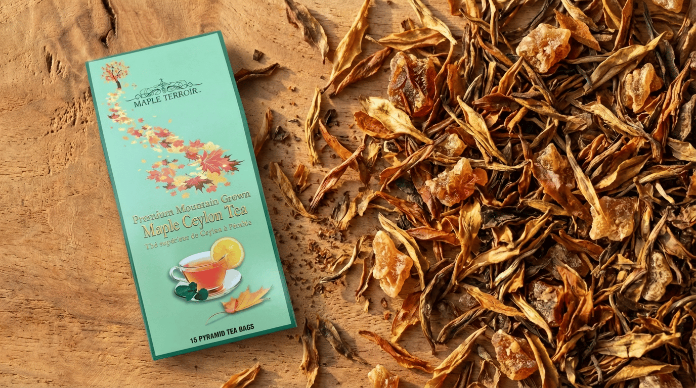 Maple-Infused Blueberry Ceylon Tea