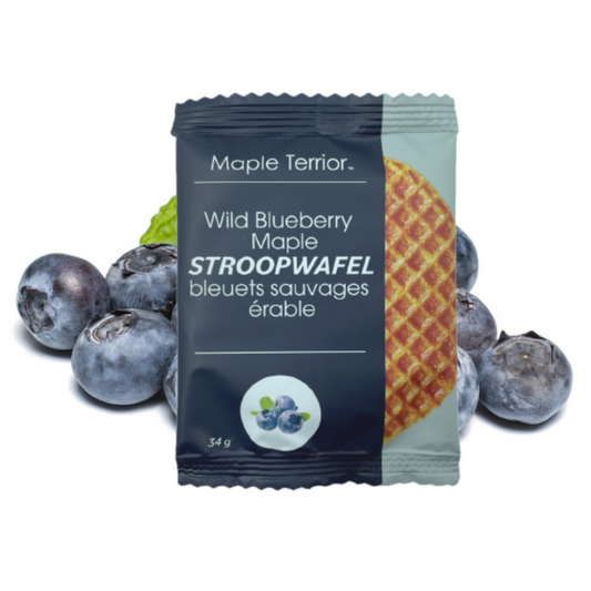 Wild Blueberry Maple Stroopwafels