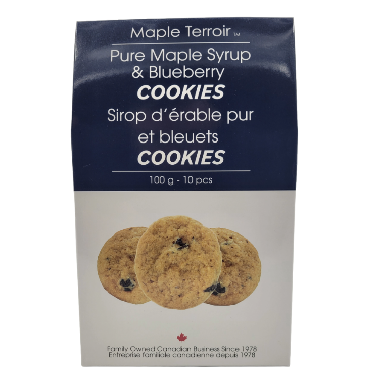 Maple Syrup & Blueberry Cookies