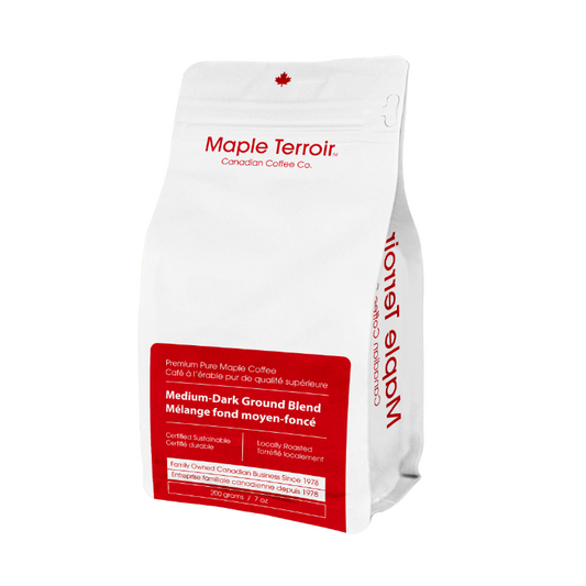 Maple Syrup Medium-Dark Roast Ground Coffee