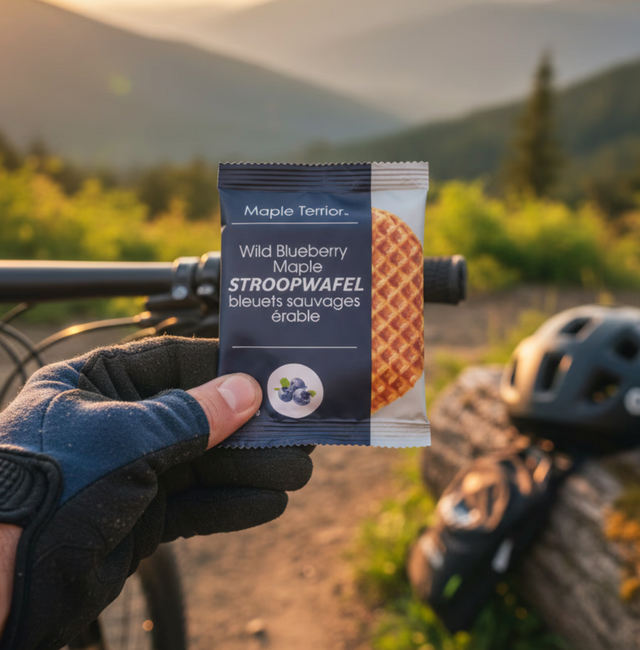 Wild Blueberry Maple Stroopwafels