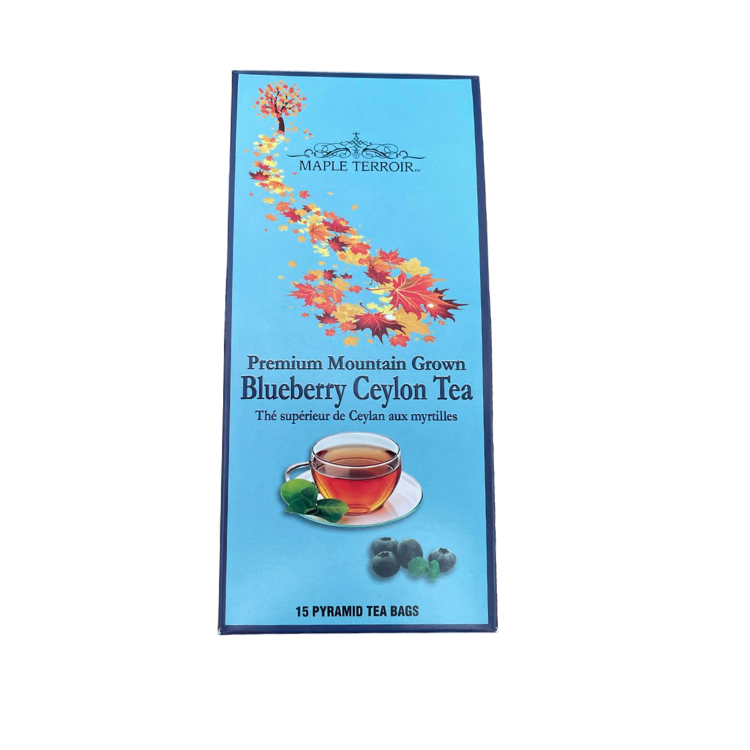 Blueberry Ceylon Black Tea 15 Biodegradable Bags 30g