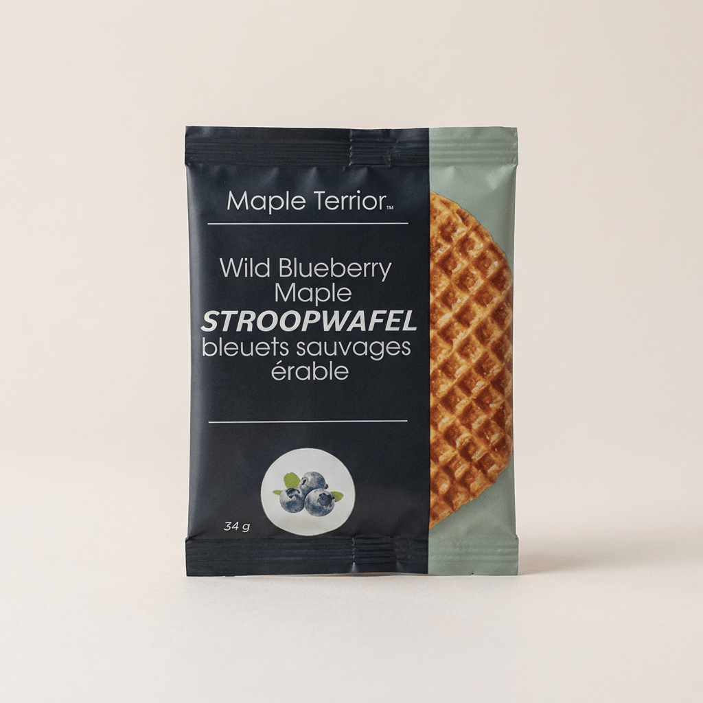 Wild Blueberry Maple Stroopwafels