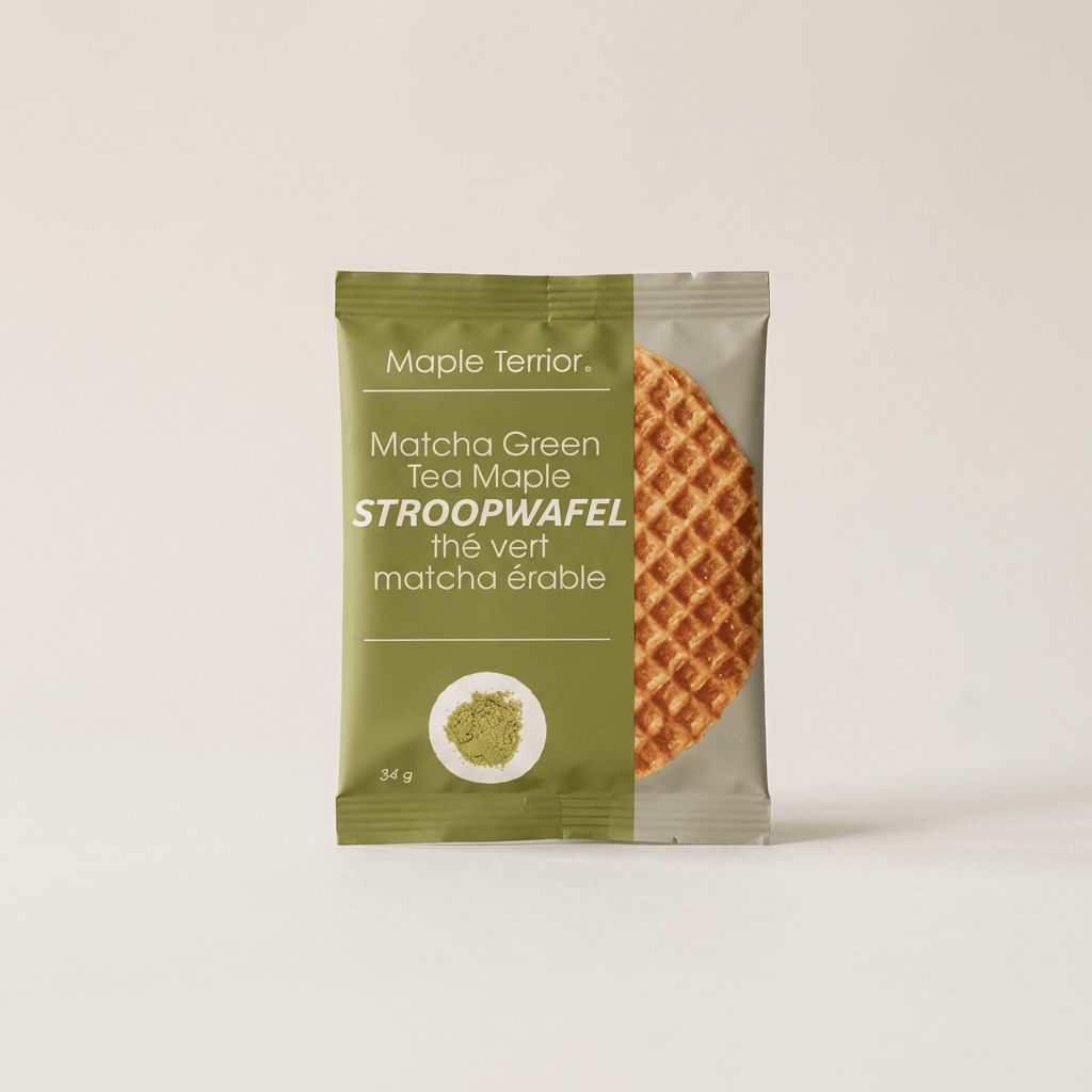 Matcha Green Tea Maple Stroopwafels