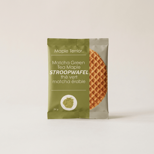 Matcha Green Tea Maple Stroopwafels