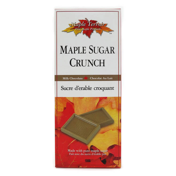 Maple Sugar Crunch Milk Chocolate Bar 