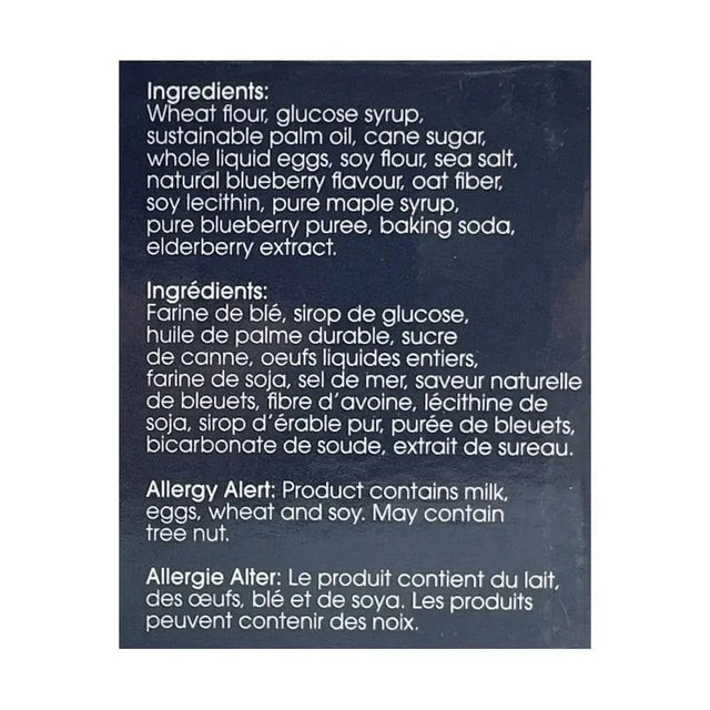 blueberry stroopwafel ingredients