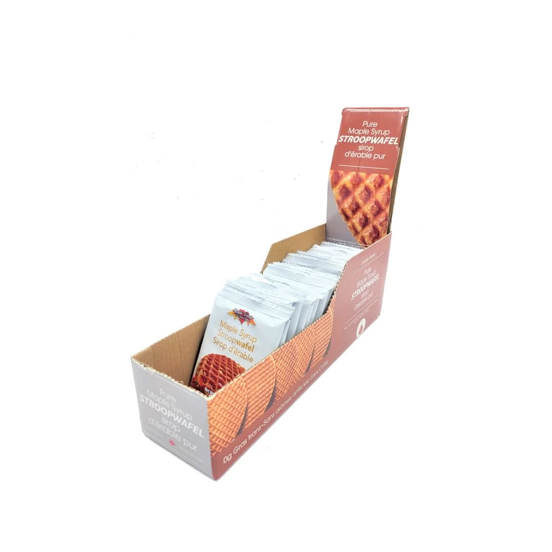 Pure Maple Syrup Stroopwafel Cookies 1190g Caddy Maple Terroir